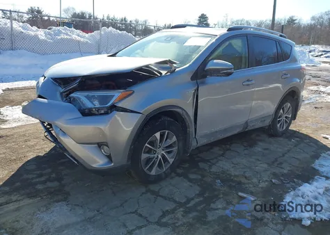 2017 Toyota Rav4 Hybrid Xle из США, поврежденный, VIN JTMRJREVXHD114444